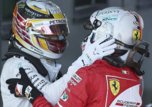hamilton e vettel