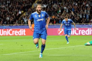 Higuain gol Monaco-Juventus