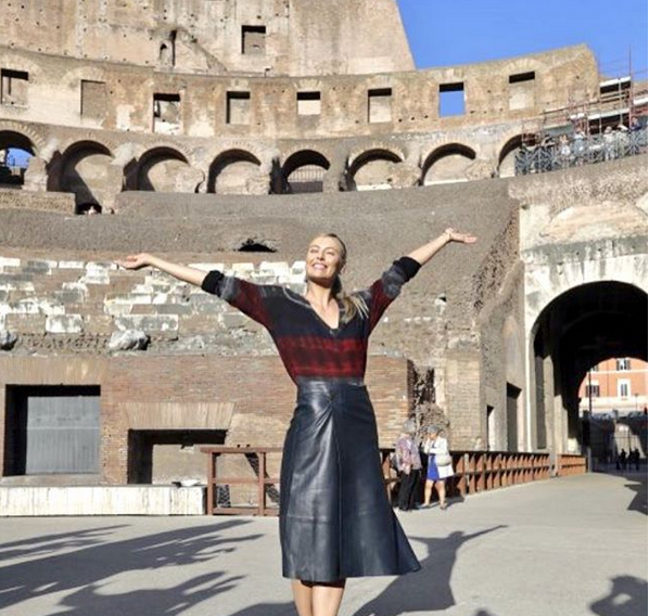 Sharapova Colosseo