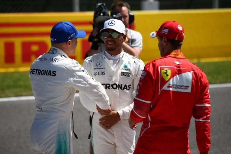 Vettel Hamilton Bottas