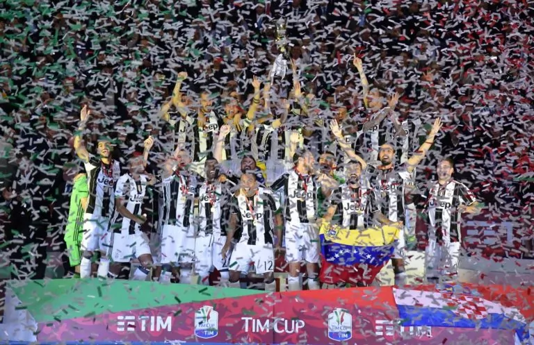 festa juventus coppa italia