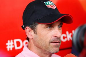 Patrick Dempsey pedala con il Giro, testimonial d'eccezione TAG Heuer