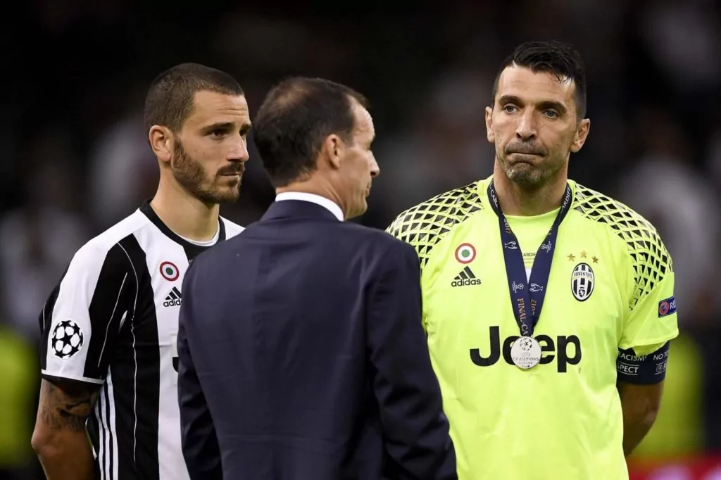 allegri buffon bonucci