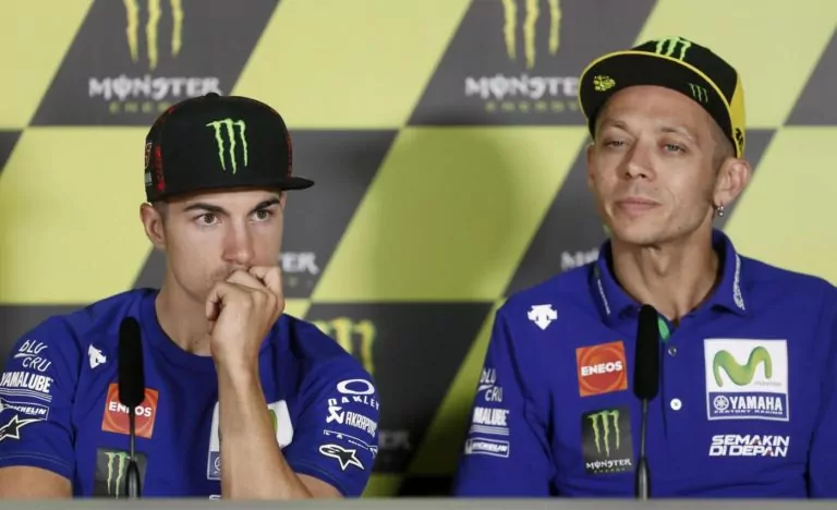 Valentino Rossi Maverick Vinales Yamaha
