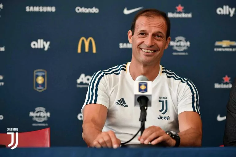 Allegri, Juventus (ph Twitter @juventusfc)