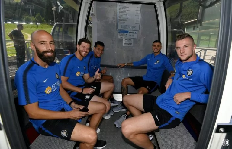 Borja Valero - ph Twitter Inter