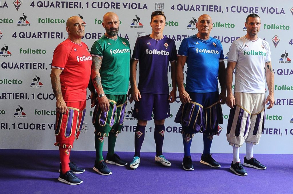 Nuove maglie Fiorentina 2017/2018: la presentazione