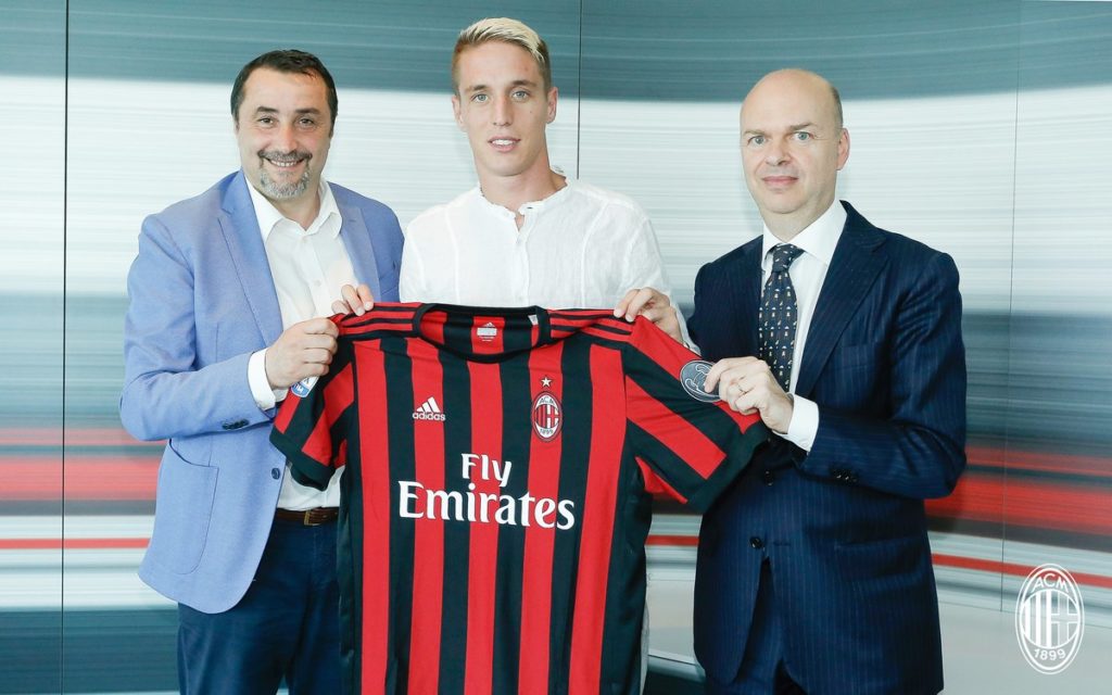 Mirabell, Conti e Fassone - Twitter @acmilan