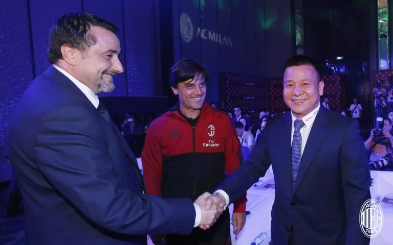 Yonghong Li, ph Twitter Milan