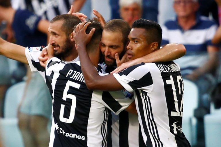 Esultanza Juventus