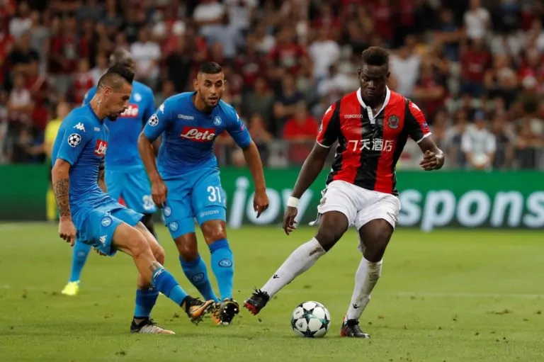 Nizza-Napoli Hamsik