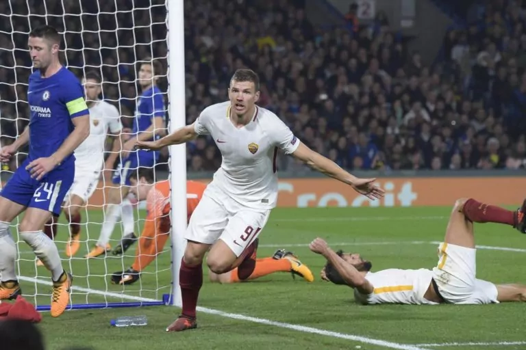 Dzeko, Roma