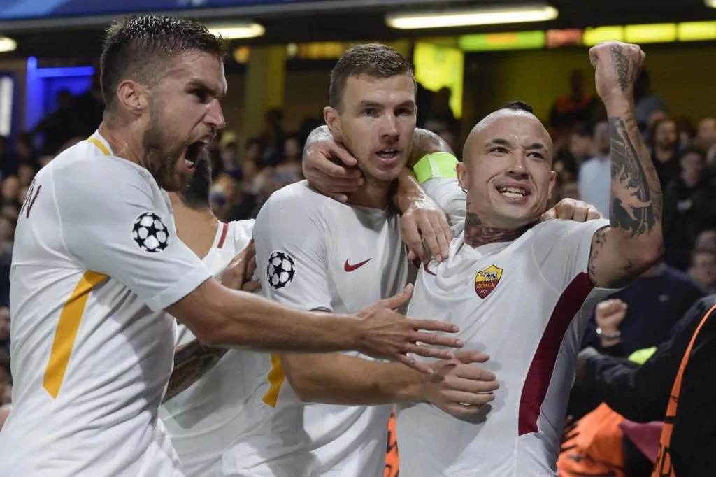 Dzeko, Roma