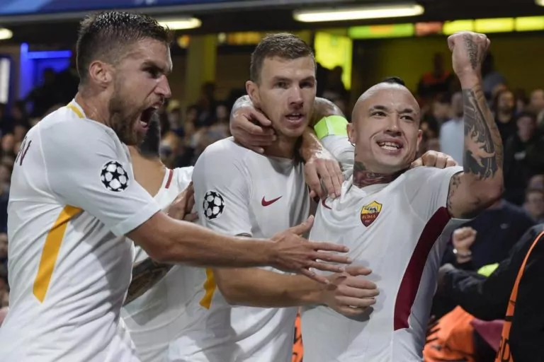 Dzeko, Roma
