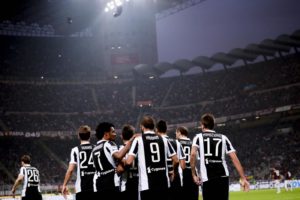 Esultanza Juventus