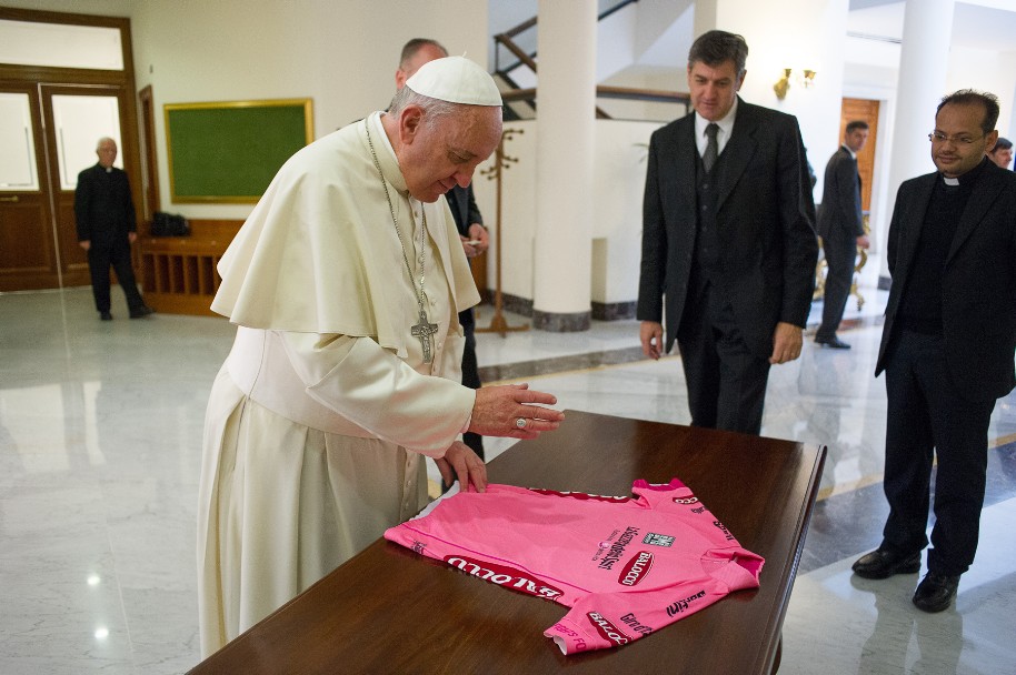 Giro d'Italia Papa Francesco