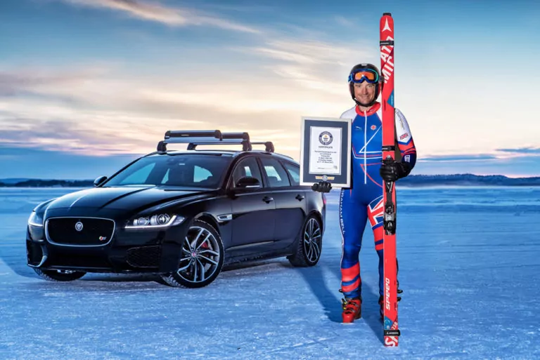 Jaguar XF Sportbrake Guinness World Record