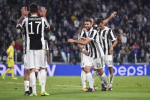 Esultanza Juventus