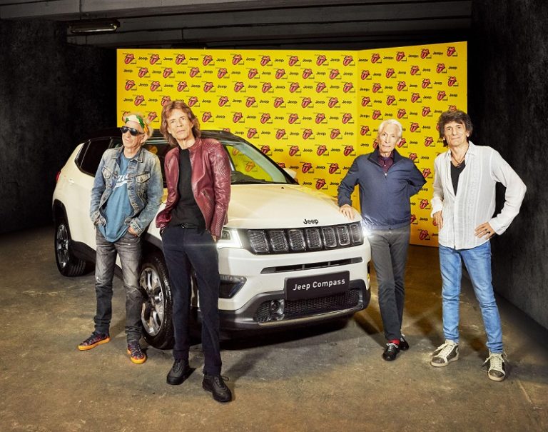 Rolling Stones Jeep Compass
