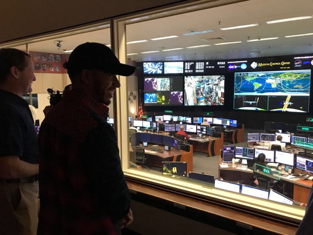 hamilton alla Nasa