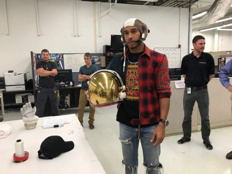 hamilton alla Nasa