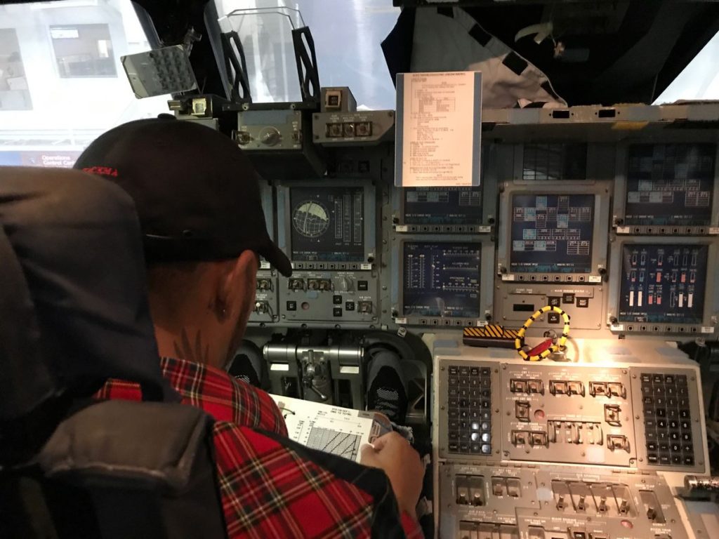 hamilton alla Nasa