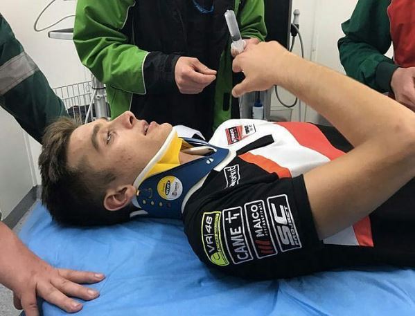 Moto2 Incidente Luca Marini Ecco Come Sta Il Fratello Di Valentino Rossi Dopo La Brutta Caduta A Phillip Island