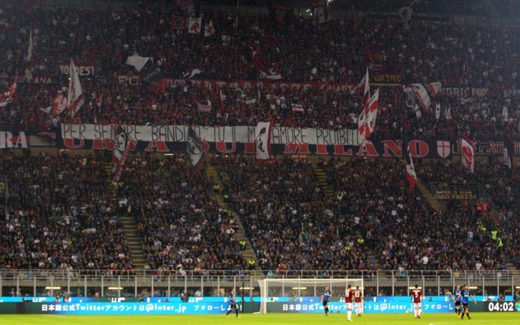 Tifosi Milan / Lapresse