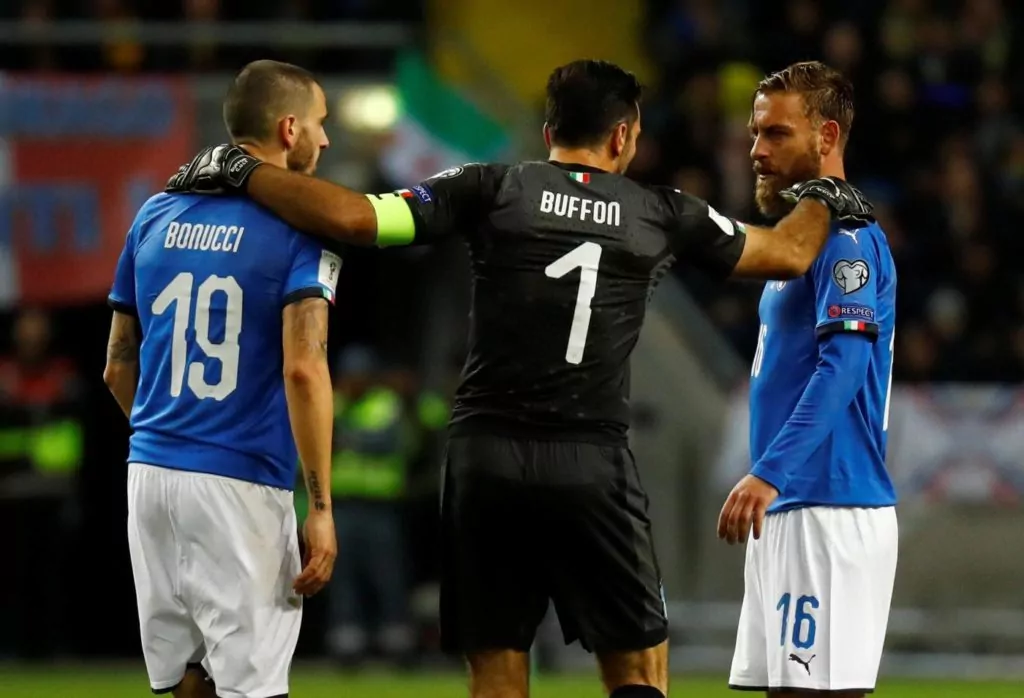 Buffon e Bonucci