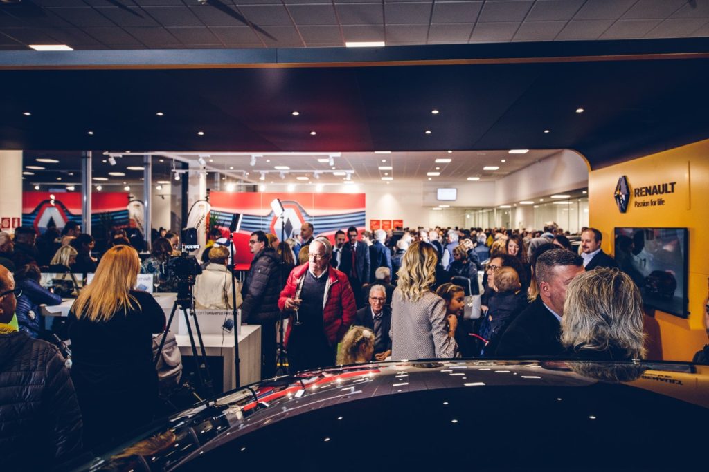 Inaugurazione del nuovo sito Renault Store di RONDINA AUTO