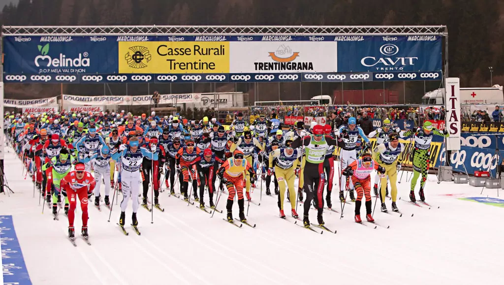 Marcialonga Skiing