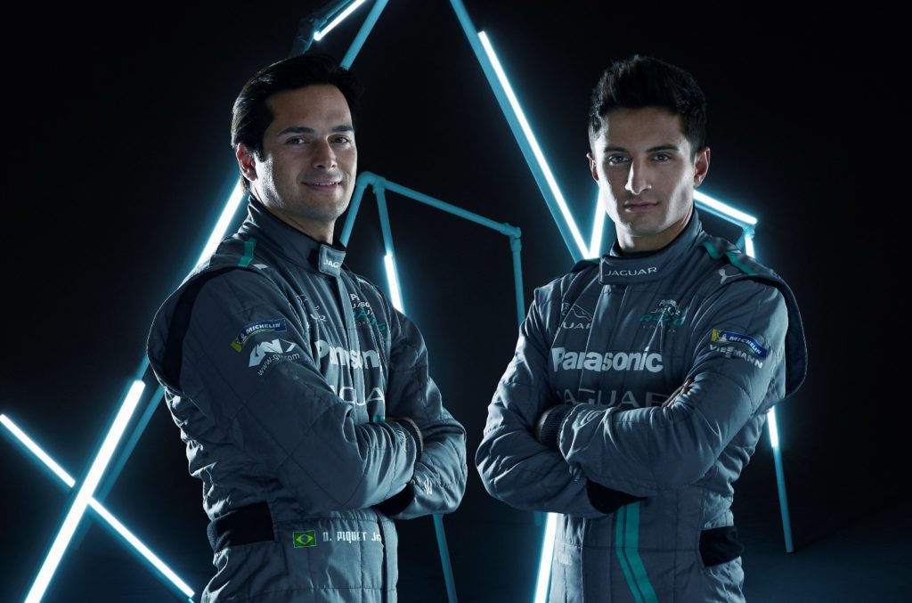 Panasonic Jaguar Racing Nelson Piquet Jr e Mitch Evans