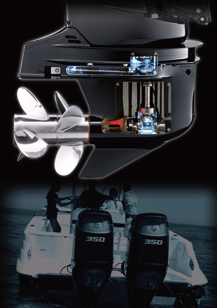 Suzuki DF350 A black