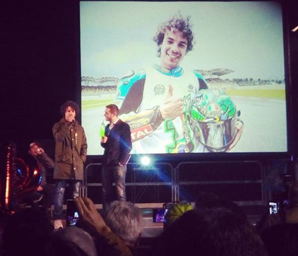 Franco Morbidelli festa babbucce