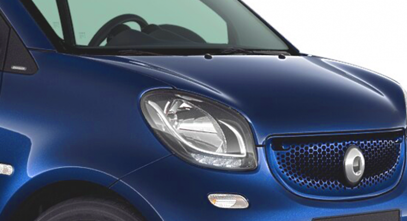 smart limited sapphire blue metallic
