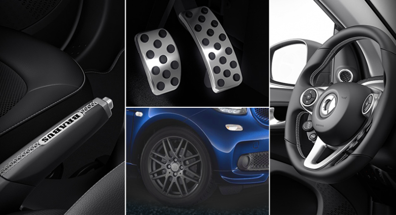 smart limited sapphire blue metallic