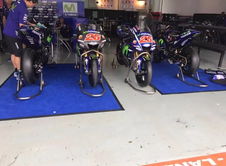 Test Yamaha MotoGp