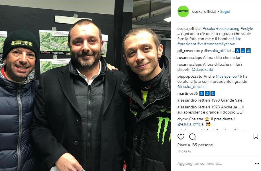 Valentino Rossi Monza Rally Show