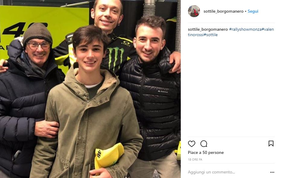 Valentino Rossi Monza Rally Show