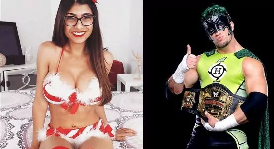 Mia Khalifa Wrestling