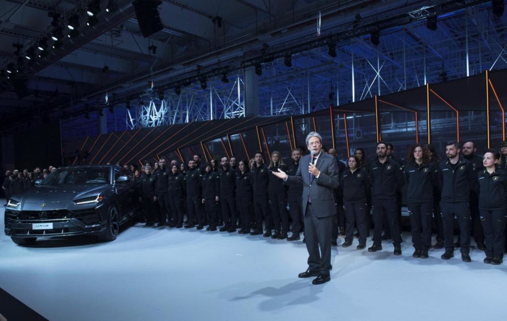 Gentiloni Lamborghini