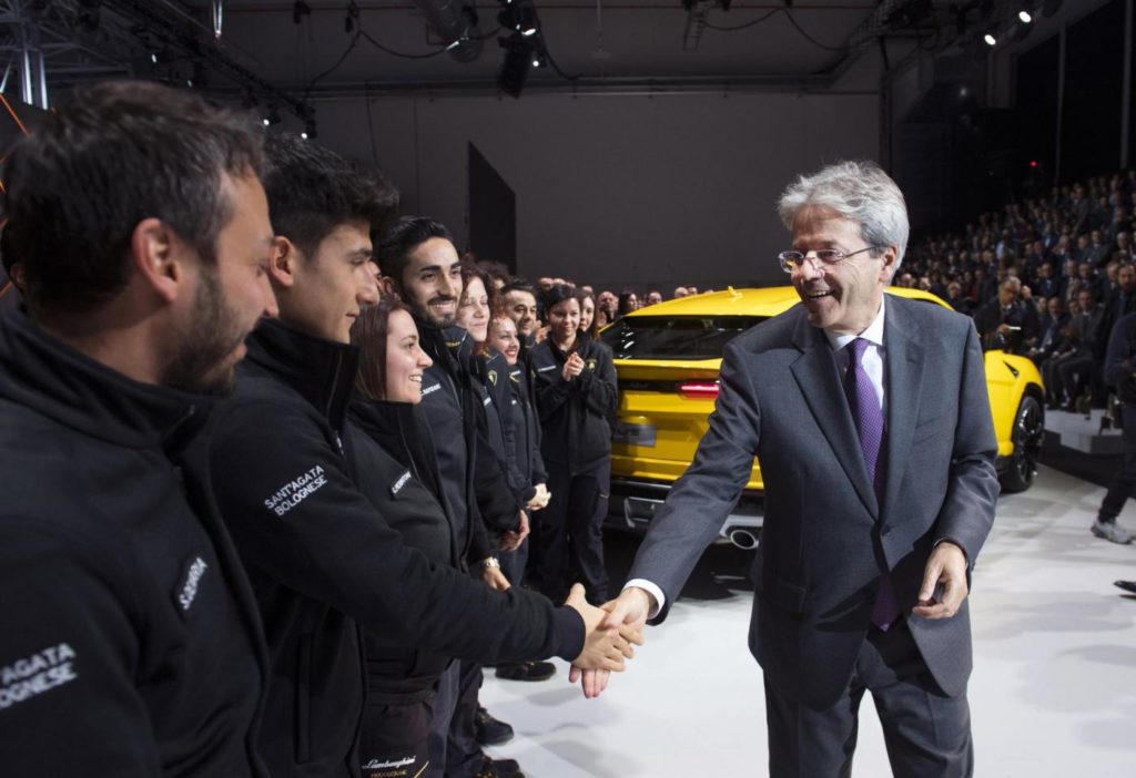 Gentiloni Lamborghini
