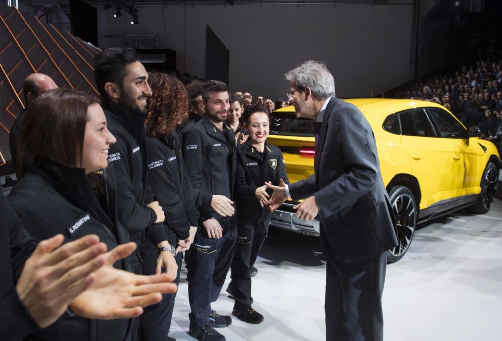 Gentiloni Lamborghini