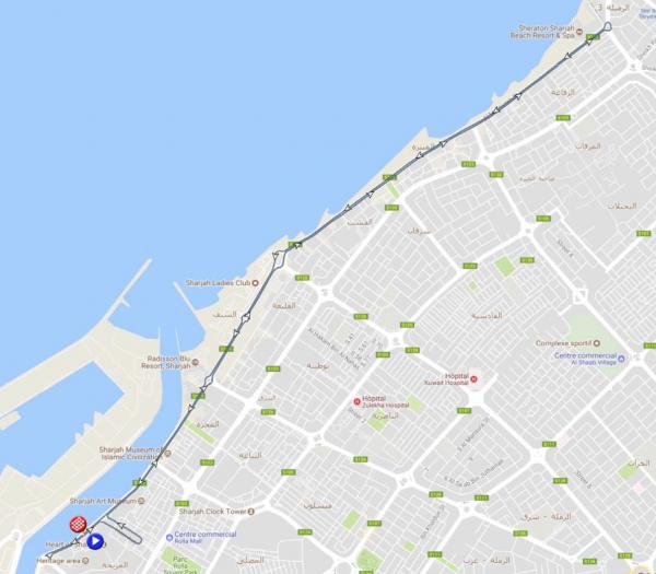 4 Tappa del Sharjah Tour