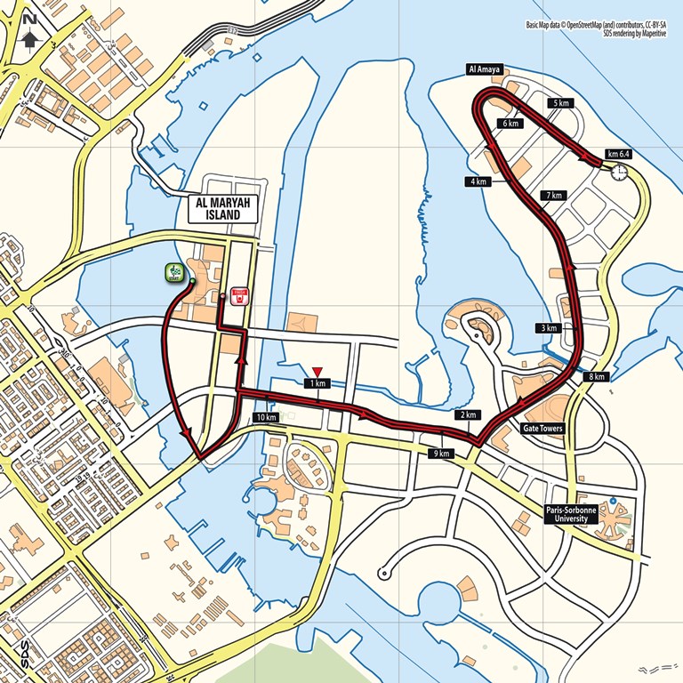 4 tappa Abu Dhabi Tour 2018