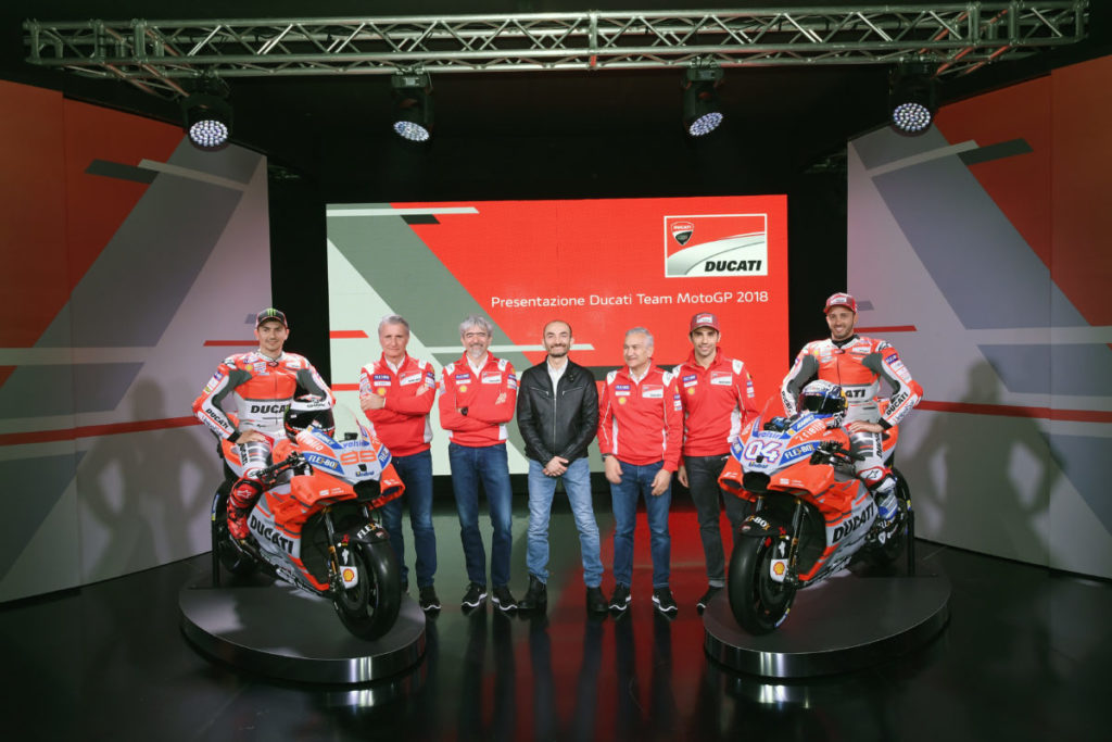 Ducati Presentazione MotoGp2018