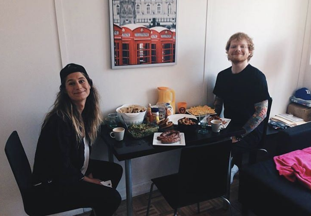 ed sheeran fidanzata 1