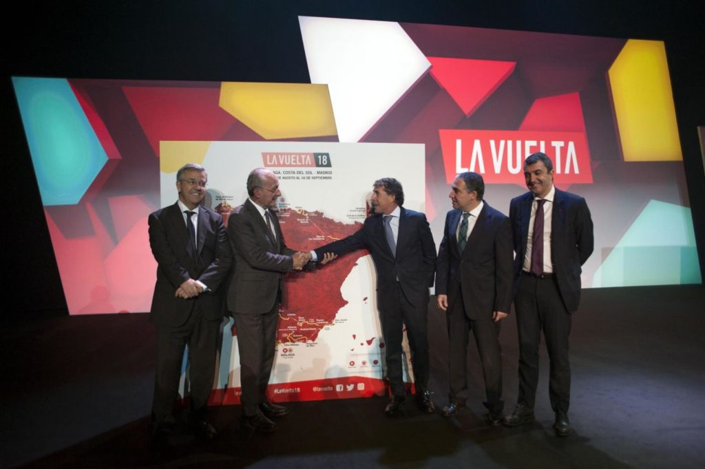 presentazione della vuelta di spagna 2018