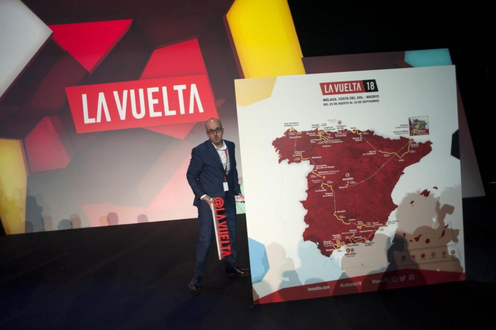 presentazione della vuelta di spagna 2018