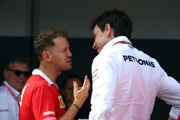 Wolff e Vettel